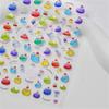 1PCS French Jelly Nail Stickers Dreamy Bubble Meteor Butterfly Star Moon Self Adhesive Stickers For Nail DIY Nail Art Decoration