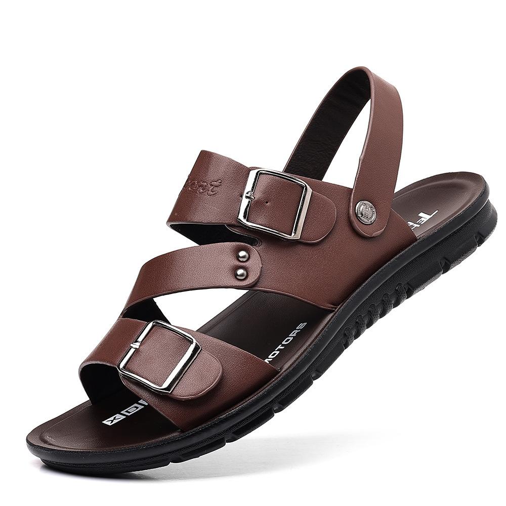 Large size 45 46 47 sandals men's new summer large size casual shoes men's sandals dual-purpose beach shoes