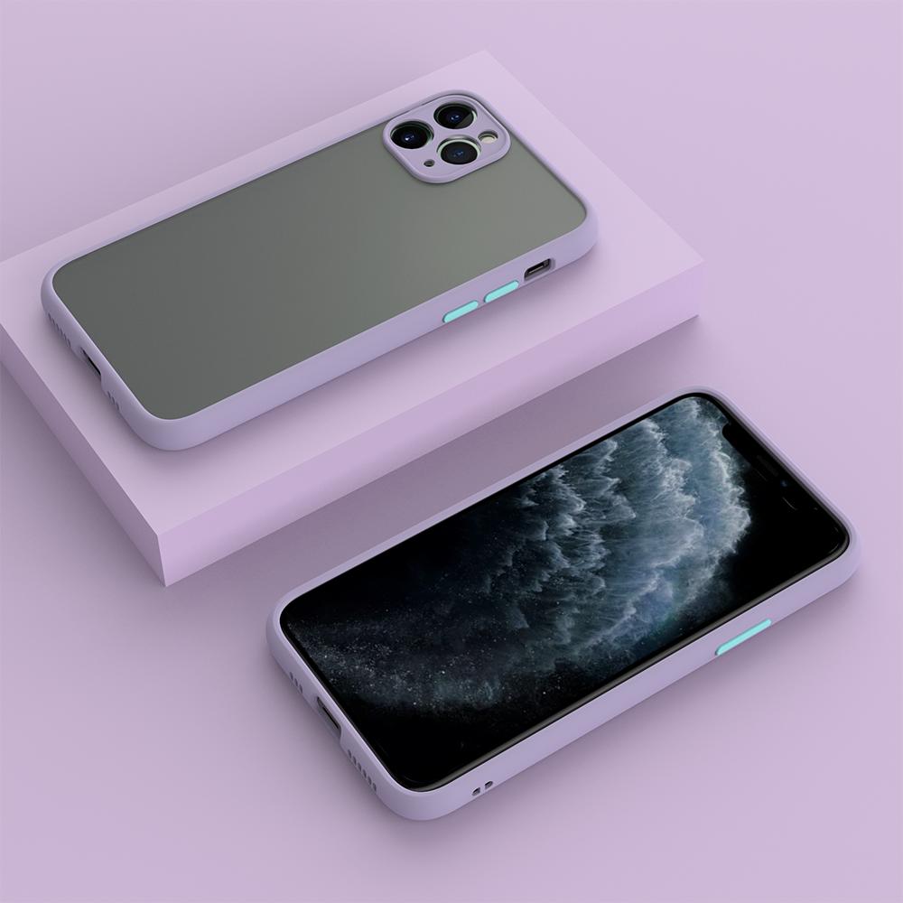 Matte Case for Iphone 15 Pro Max 14 Plus 13 Mini 12 11 X Xs Xr Se 2022 2020 7 8 6 S 6S 15Pro Iphone15 15Plus Phone Cover Camera Protection Accessories