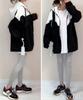 Newne Blouson Jumper Color Scheme Switching Nylon Track Outdoor Zipper Hoodie Jacket Work Outdoor Work Wear Front Opening Harajuku Style Thin Overcoat