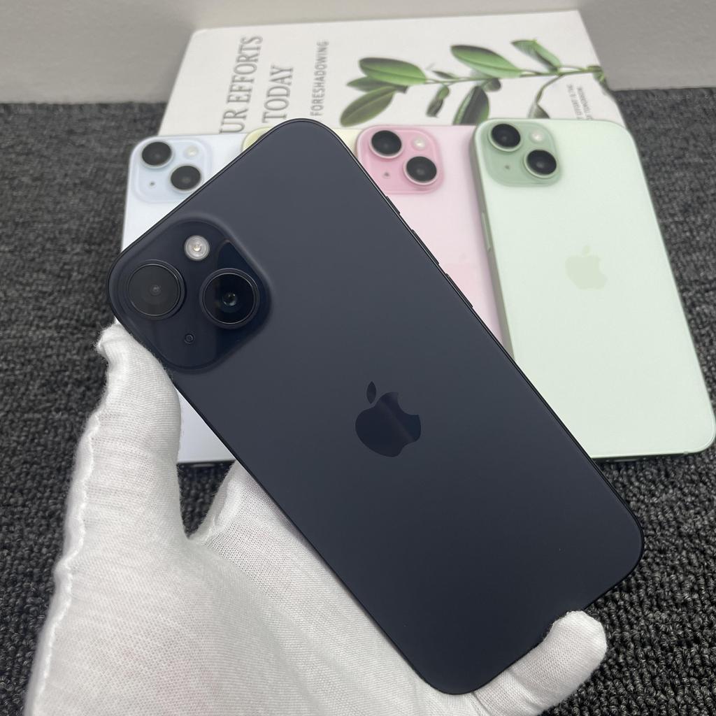 Refurbished Apple iPhone 15 Smartphone with Nano-SIM+eSIM