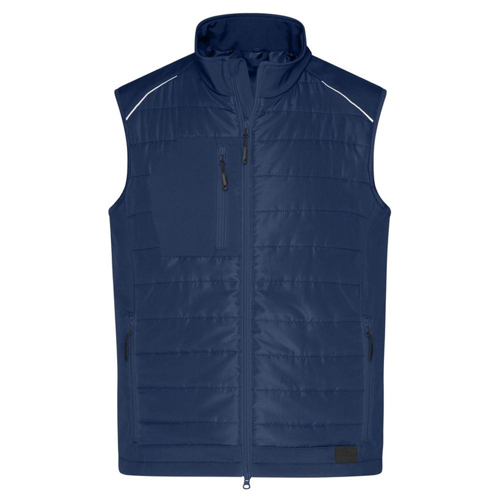 James and Nicholson Mens Hybrid Gilet