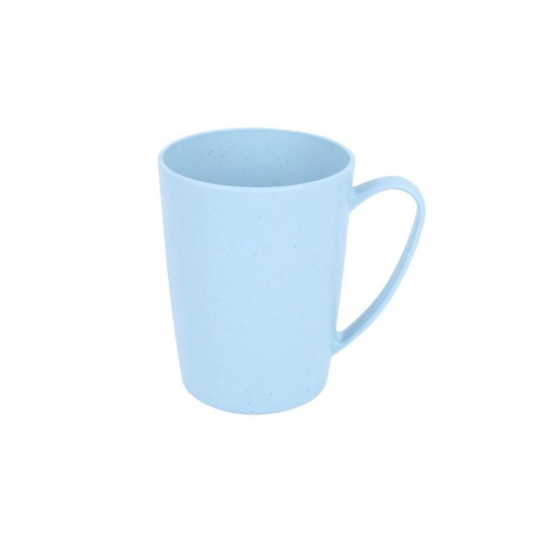 Anti-drop Plastic Water Cup, Wide-mouth Cup, Handle Drinking Cup, with Handle, Malt-flavored Cup, Mug