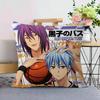 Anime KKuroko No Basket Basketball Cushion Cover Inches Farmhouse Decor Home Throw Pillow Covers For Couch Decorations