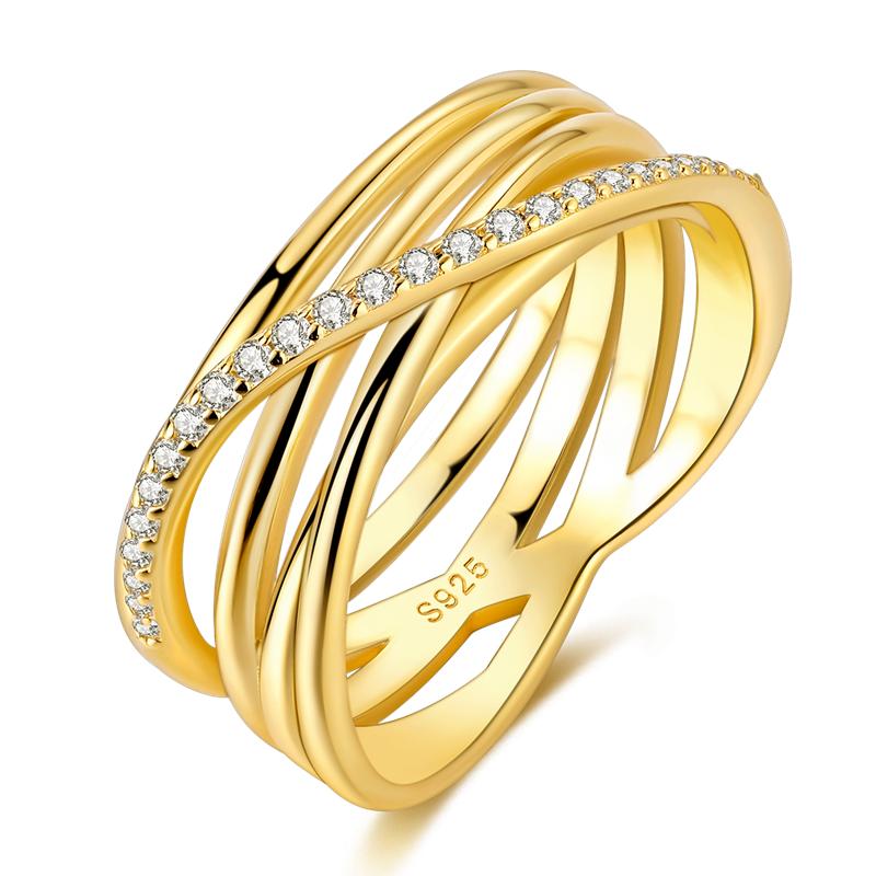 Original Design 925 Silver Blue Zircon For Ring Fit Women Wedding Wedding Wedding Engagement Silver Gift