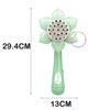 23Hole Electric Bubble Machine Sunflower Soap Bubble Maker Summer Outdoor Toys for Kids Bubble Blow Flower Toys for Girls