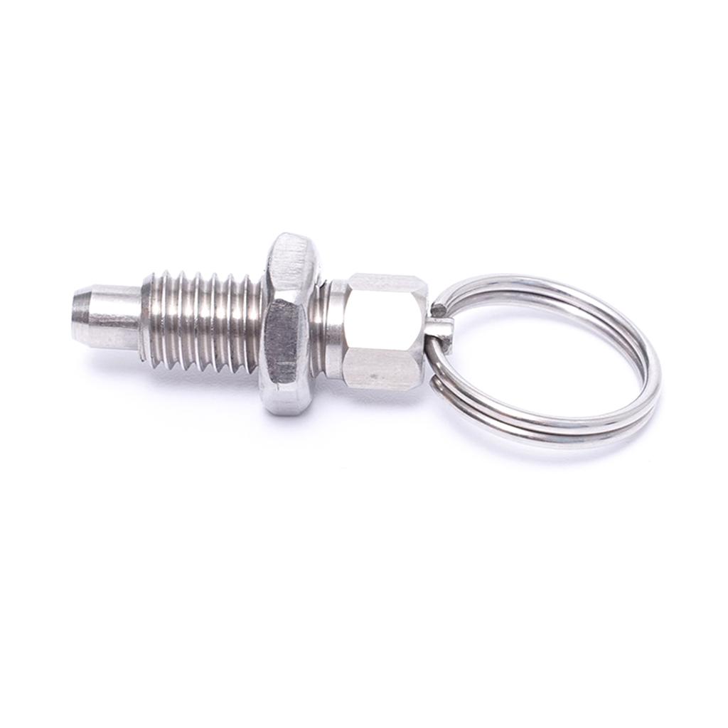 Hand Retractable Spring Plunger Stainless Steel Lock Out M6s Type Quick Release Pins with Knurled Handle for Toolboxes