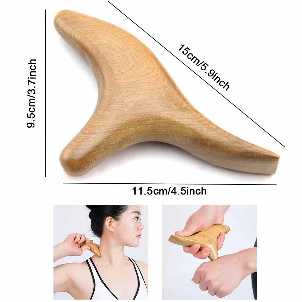 Triangle Massage Gua Sha Tools Acupoint Massager Lymphatic Drainage Tools  Leg
