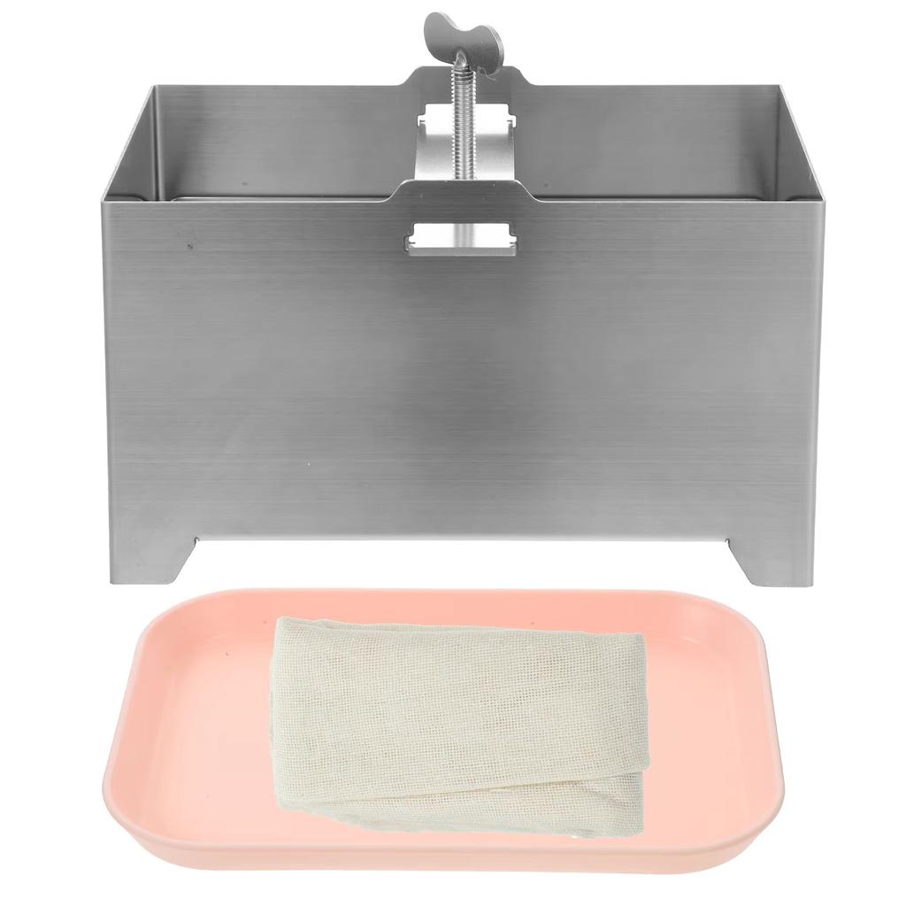 Innovative Paneer and Bean Curd Press with Adjustable Designs Soybean Maker Mold Kitchen Tool for Texture Control