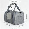 Soft-Sided Pet Carrier Bag for Medium Large Cats & Puppies, Portable Travel Dog Carrier Handbag