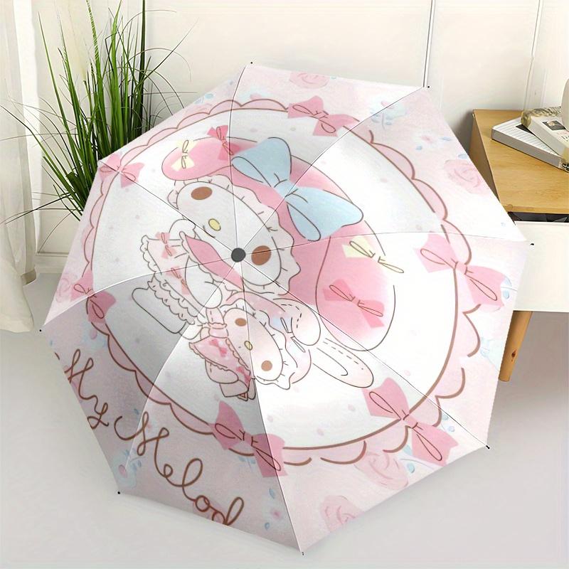 

Idea My Melody Automatic Folding Umbrella - 3 Folding Design, Vivid Cartoon Pattern, Suitable for Outdoor Activities, A Gift for Fans In All Seasons.Y