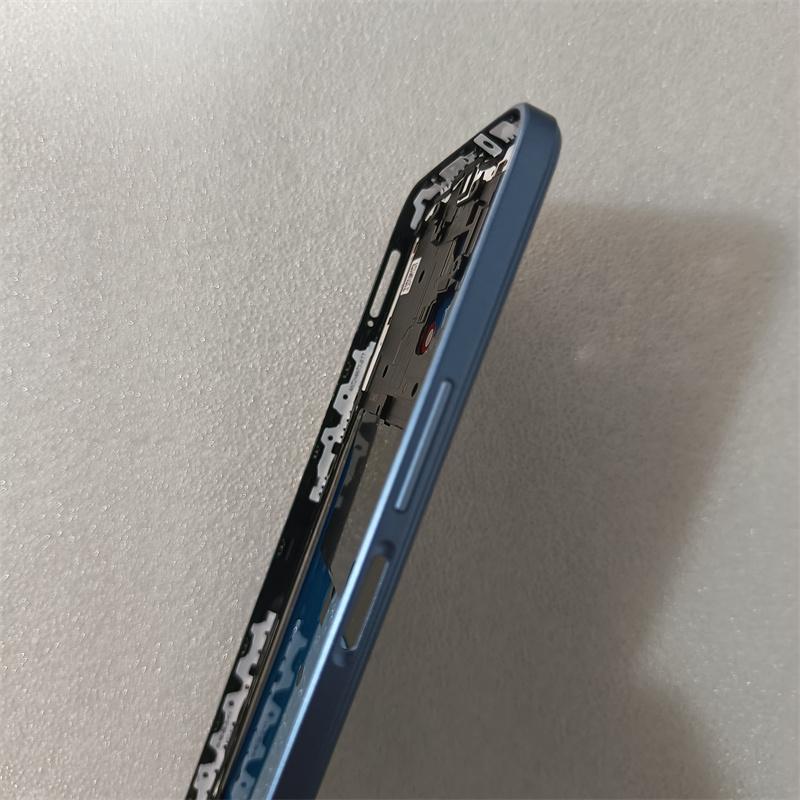 Full Housing Middle Frame+Battery Cover Rear Door Housing with Camera Lens for Honor X6 VNE-LX2 VNE-LX3