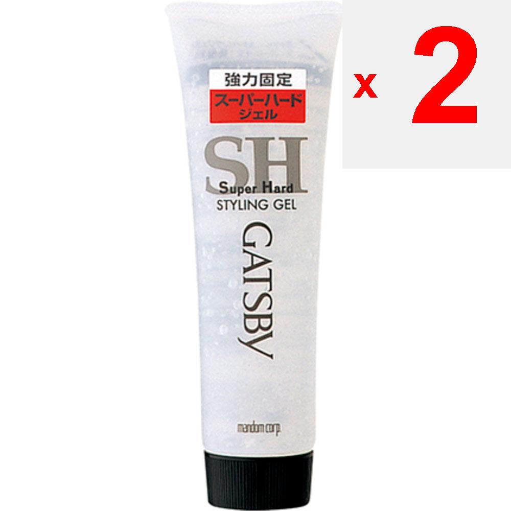 Mandom GATSBY Styling Gel Super Hard (handy) 60g Men's Cosmetics / Take an Appropriate Amount of the Hairbrush and Apply It To the Area You Want To Us