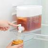 1pc Refrigerator Beverage Dispenser with Faucet Modern Minimalist Design, Suitable for Lemonade, Juice, Tea  Durable PP Material,