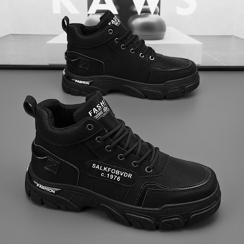 Fashion New high quality men work shoes leisure sports hiking boots outdoor sports comfortable non-slip wear-resistant men casual shoes