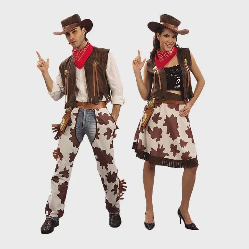 Halloween Woody Cowboy Costume for Adults and Kids
