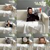 Funny house rat meme Pillow Case linen pillow case sofa home decor cushion cover cushion cove