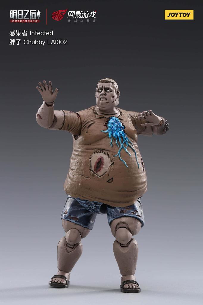 JOYTOY Life After Infected Scale PVC ABS Bemalte Bewegliche Figur LAI002 "Dicker Mann" 1/18 &