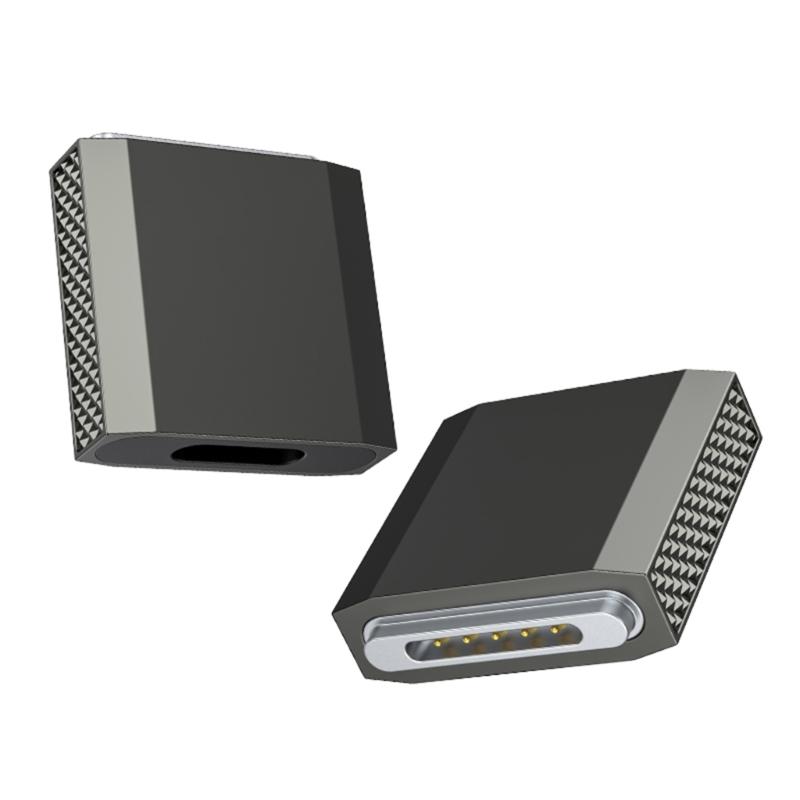 Secure Magnetic Lock Converter From Type C PD140W Fast Charging Preventing Device Drops Enhances Safety