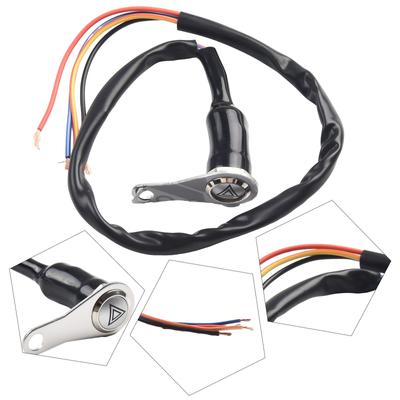 Motorrad Scheinwerfer Nebelscheinwerfer Wippschalter EIN/AUS mit roter LED-Anzeige
