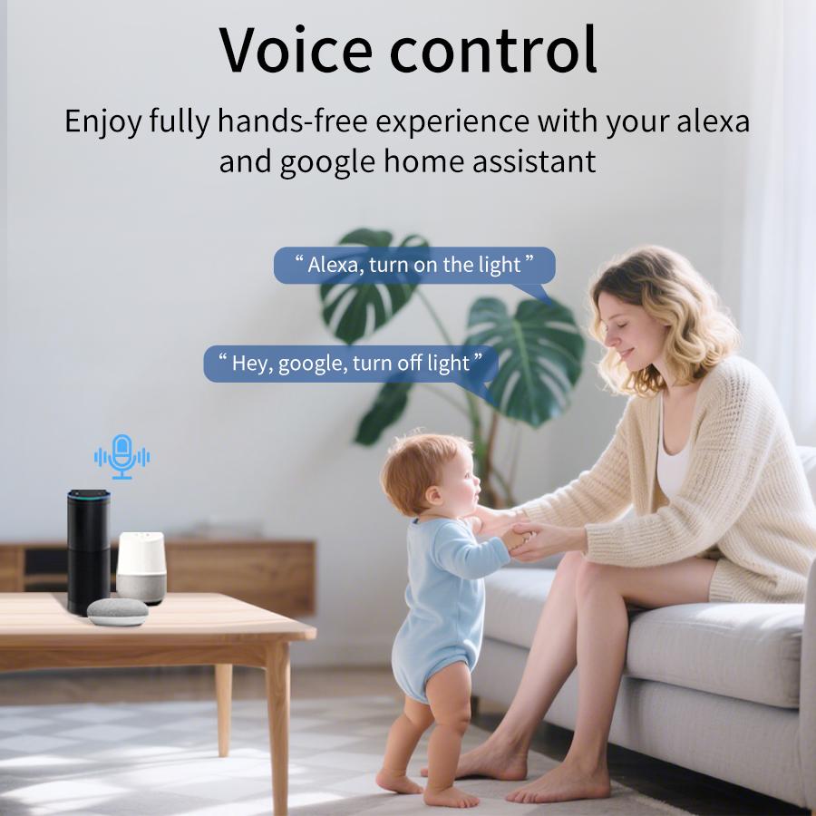 Tuya Zigbee 3.0 Smart Switch Module DIY Breaker Relay 1/2/3 Gang Light Switch Voice Control With Alexa Google Home Assistant