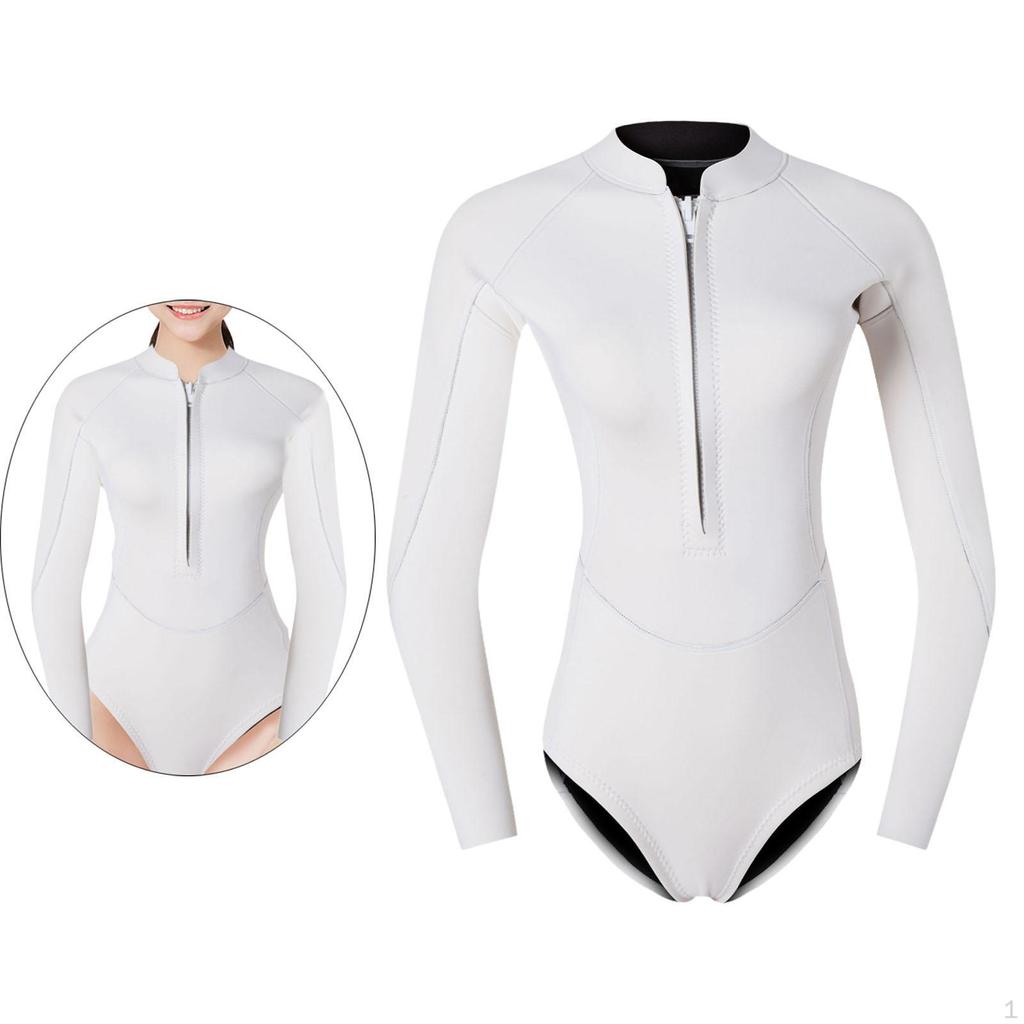 חליפת צלילה קצרה לנשים 2 מ"מ ניאופרן חליפת צלילה נוחה לשיט חתירה