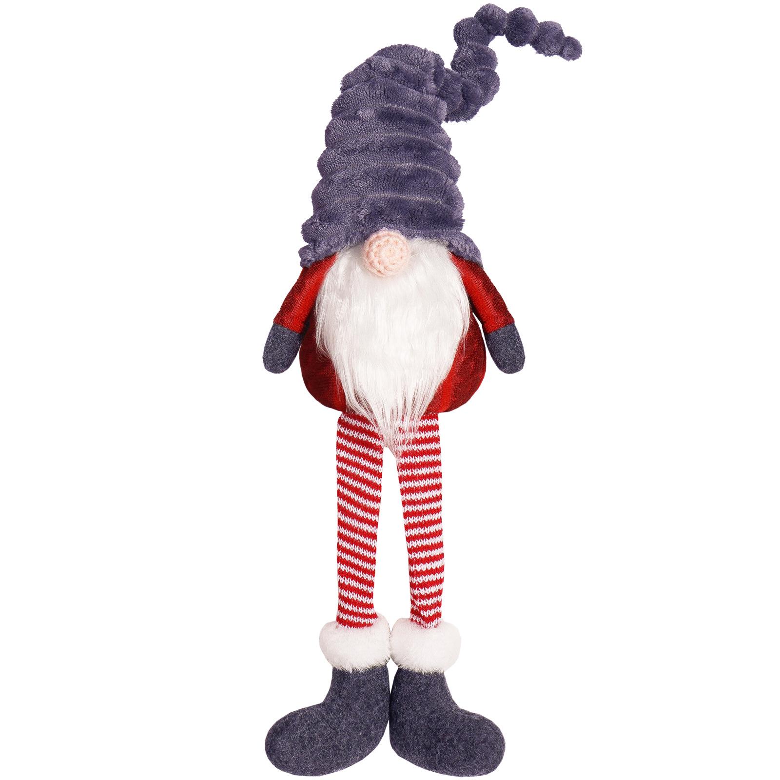 Nordic Forest Christmas Long-Legged Faceless Doll Ornament