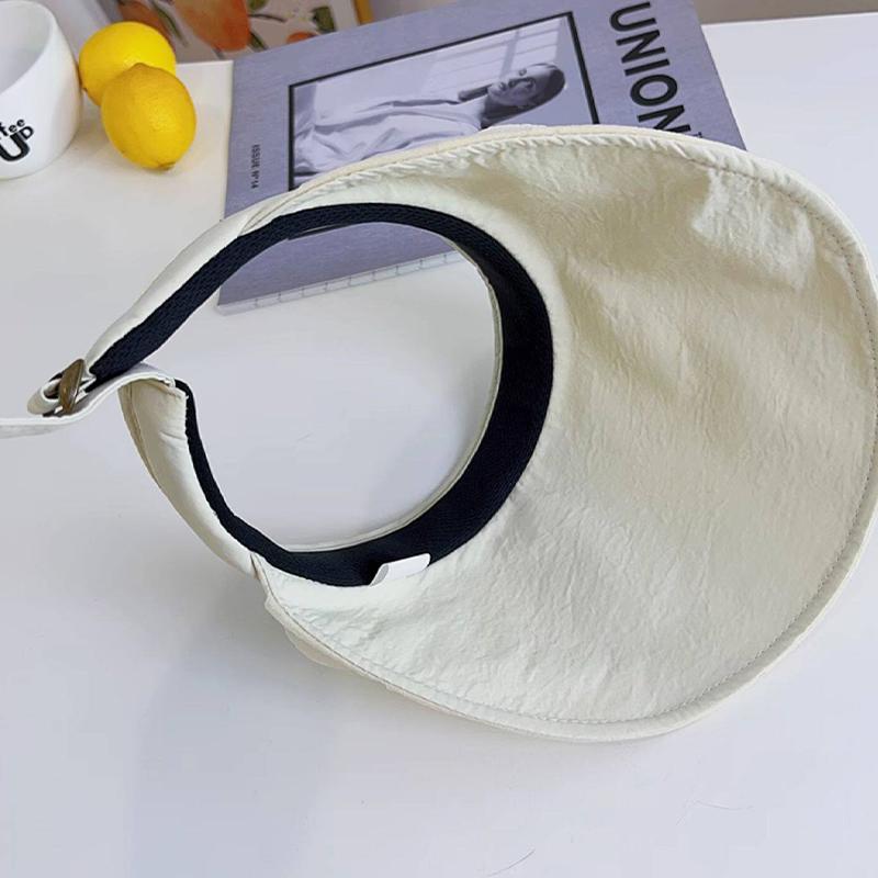 Crownless Sun Hat UPF50 Plus for Women Foldable Headband UV Protection for Summer Beach Hiking Trips