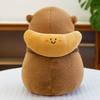 Capybara Backpack Baked Stuffed Toy Cuddly Sleeping Doll Children Gift Birthday