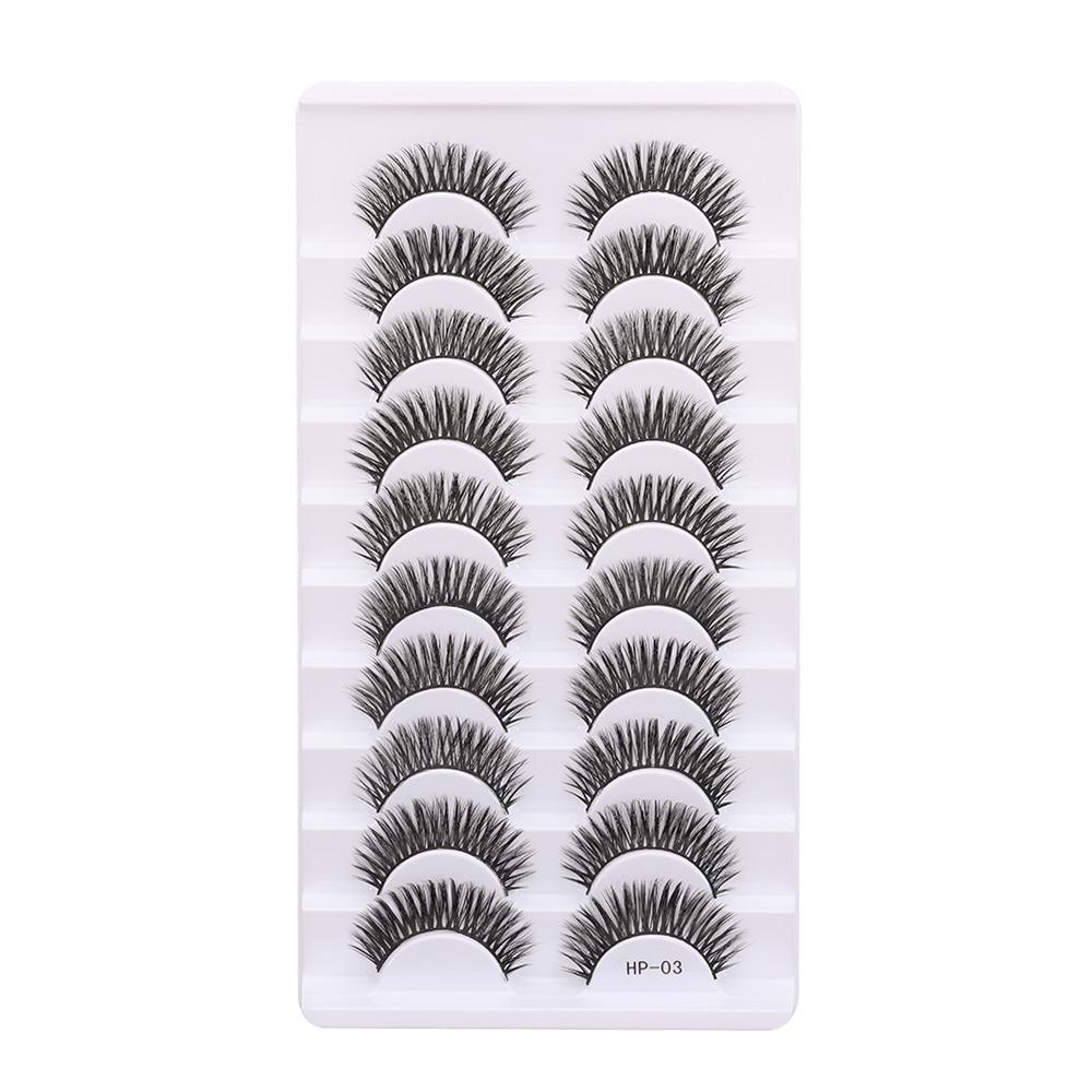 Dramatic 3D Faux Mink Lash Natrual Long Fake Eyelash Beauty False Eyelashes  Eyelash Extension
