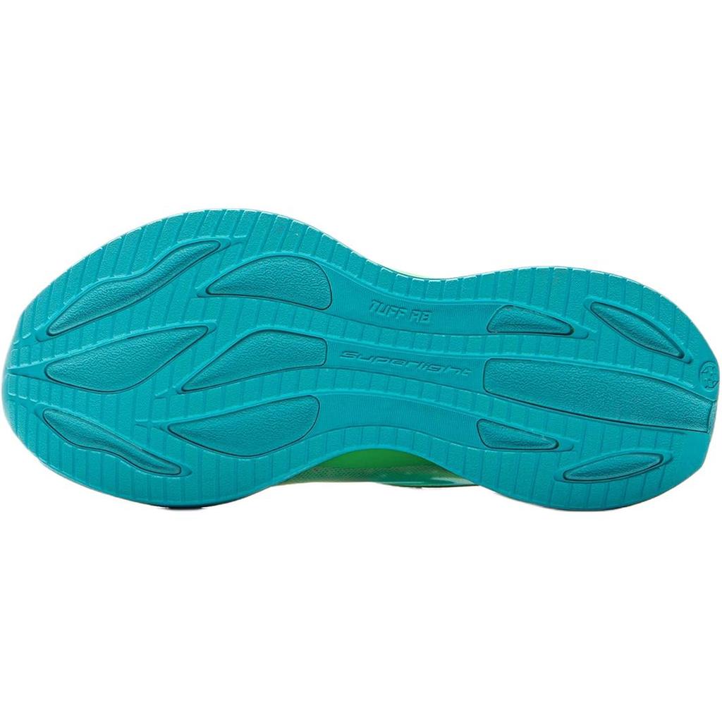 Li Ning Kids Running Shoes Fashionable Comfortable Non-Slip Durable Low-Top Kids Sneakers Standard-White Yellow-Fluorescent-Green YKFV076-3