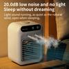 Portable Mini Water-cooled Air Conditioner Silent Spray Humidification Cooling Air Conditioning Fan USB Rechargeable, Long-lasting Battery Life,
