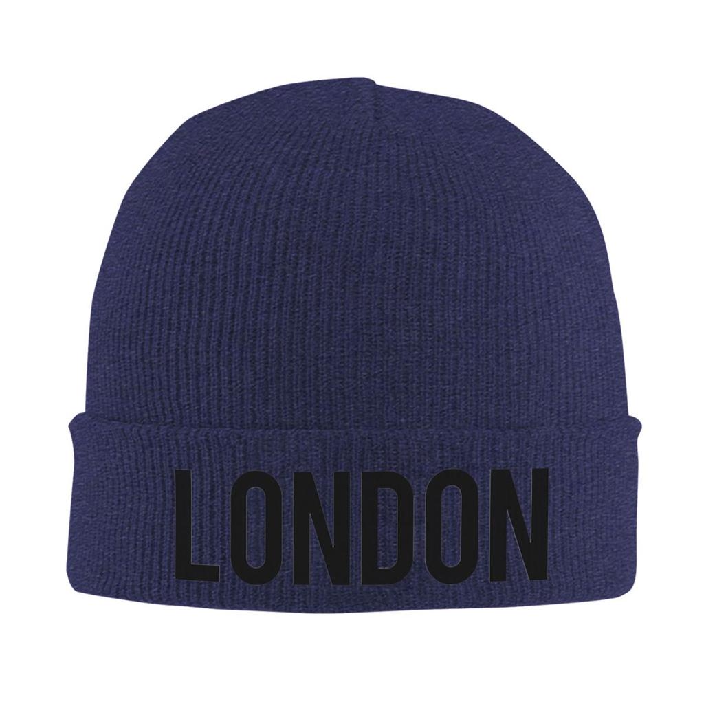 London UK England Warm Knitted Cap Fashion Bonnet Hat Autumn Winter Outdoor Beanies Hats for Unisex Adult