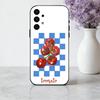 ins cute colorful F-Fruit Phone Case For Samsung Galaxy A73,A72,A71,A70,A53,A52,A51,Soft Silicone Black Cover