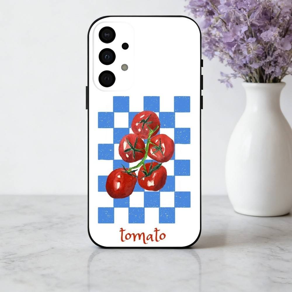 

ins cute colorful F-Fruit Phone Case For Samsung Galaxy A73,A72,A71,A70,A53,A52,A51,Soft Silicone Black Cover Samsung a71 4g