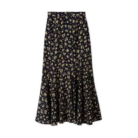 SNIDEL Sustainable Fruit Print Mermaid Skirt SWFS262084 Women s