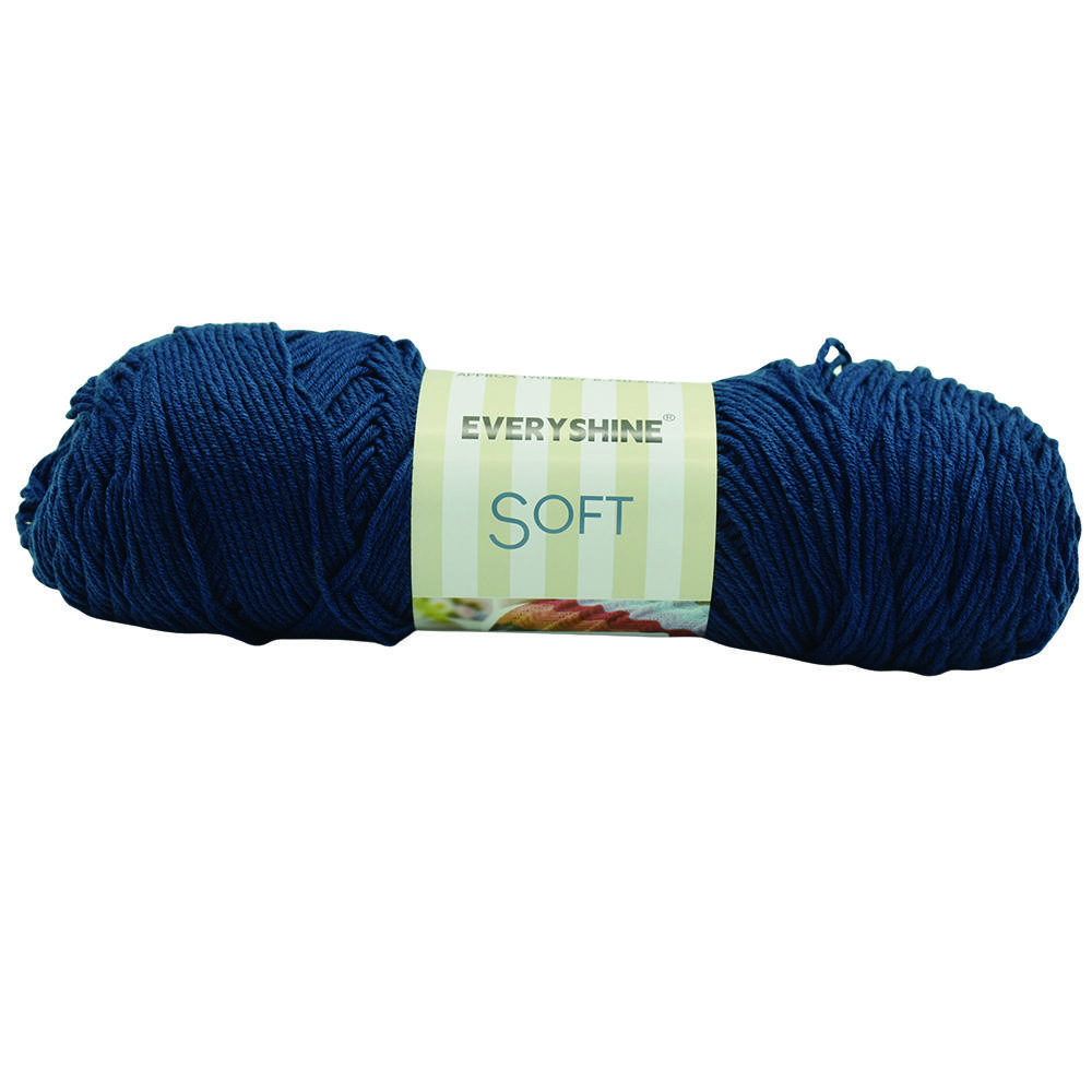 2er-Pack Acrylgarnknäuel (190g/6.7oz, 380m/416yd) – Mehrfarbiges Kammgarn zum Stricken & Häkeln – Weiche Milchfaser für Amigurumi,