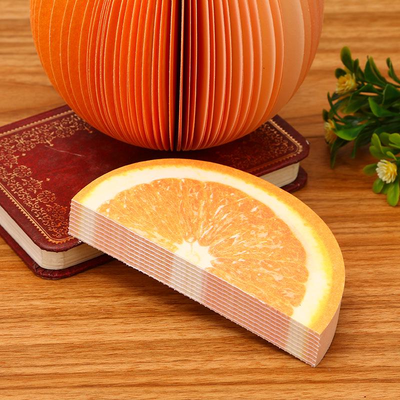 3D Kreatives Fruchtförmiges Antihaft-Notizblock-Pad
