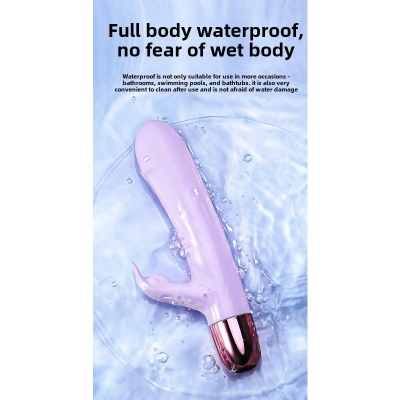 Vibrator Pulse Retractable Pumping Vibration Female Masturbator AV Stick Adult Erotic Sex Products