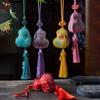 Cotton Gourd Embroidery Sachet Craft Set Easy Handmade Cultural Activity For Family Fun