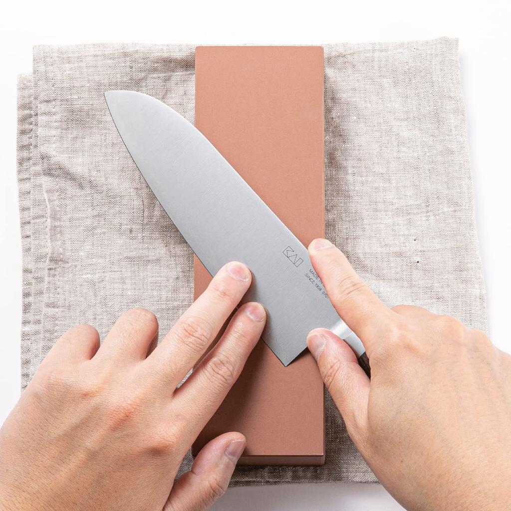 Kai Corporation KAI Professional Grade Medium Sharpening Stone Made in Japan AP0324 #1000