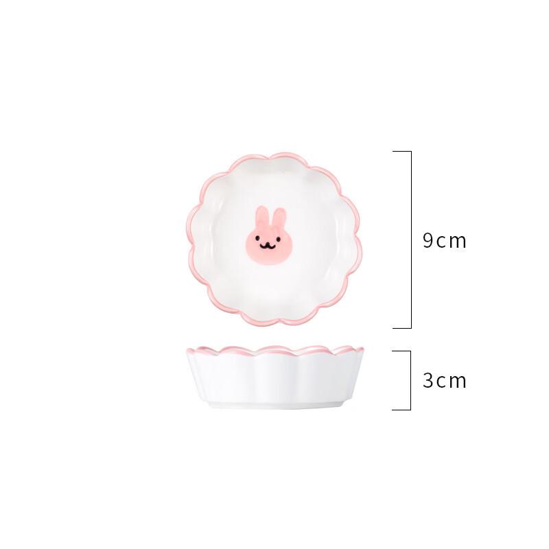 Petal-Shaped Ceramic Dipping Dishes (3-Pack)