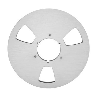 Bobine réceptrice vide de 14 à 10,5 pouces, 3 trous, en alliage d'aluminium, ouverture universelle, pièce de machine, bande sonore