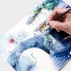 24/36/48-color Watercolor Pigment Set Art Student Portable Pearlescent Water Powder Pigment