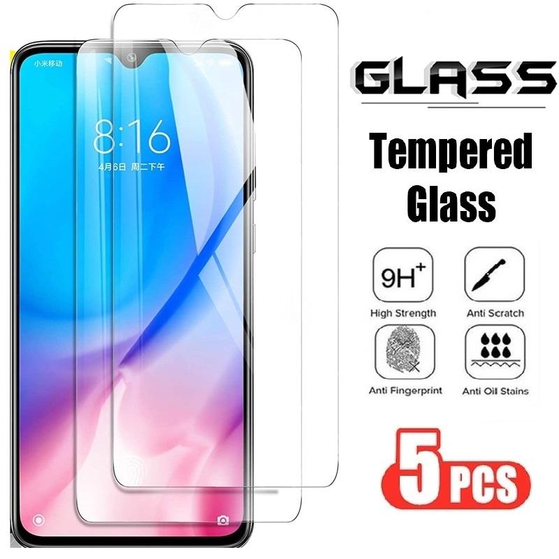 5 unidades de vidro temperado para Xiaomi Mi 8 Lite 9 SE Mi8 Mi9 Pro Mi 6 6X A2 lite Max 2 3 protetor de tela