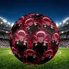 Makima Chainsaw Man Print Size 5 Soccer Ball, PU Wear Resistant Football for Match Training and Daily Practice, Birthday Gift for Soccer Fans