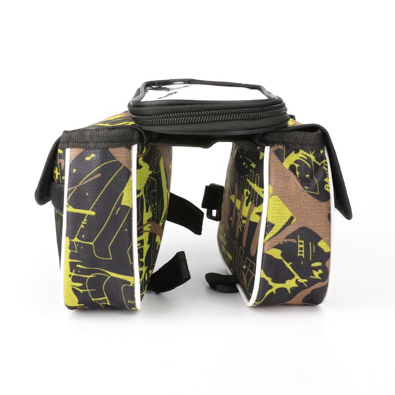 Bike Package Mountain Bike Front Beam Package Touch Screen Phone Package Big Saddle Package Frame Tube Package Riding Equipment