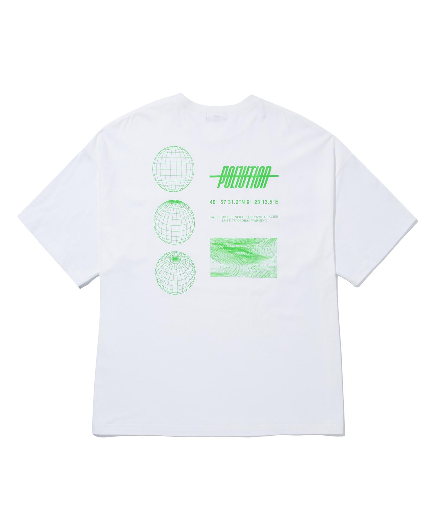 Pollution Earth Logo Oversize T Free