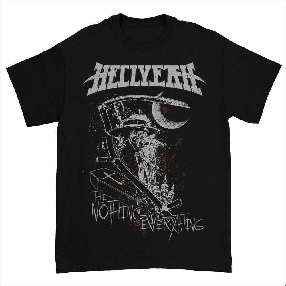 Vtg HELLYEAH Band Nothing Is Everything Cotton Black  BL1596 Unisex T-Shirt XL