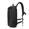 Large capacity business backpack,men's stylish student backpack, multifunctional laptop storage backpack,With USB port.